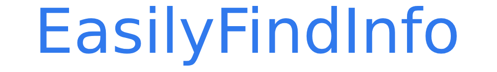 EasilyFindInfo Logo